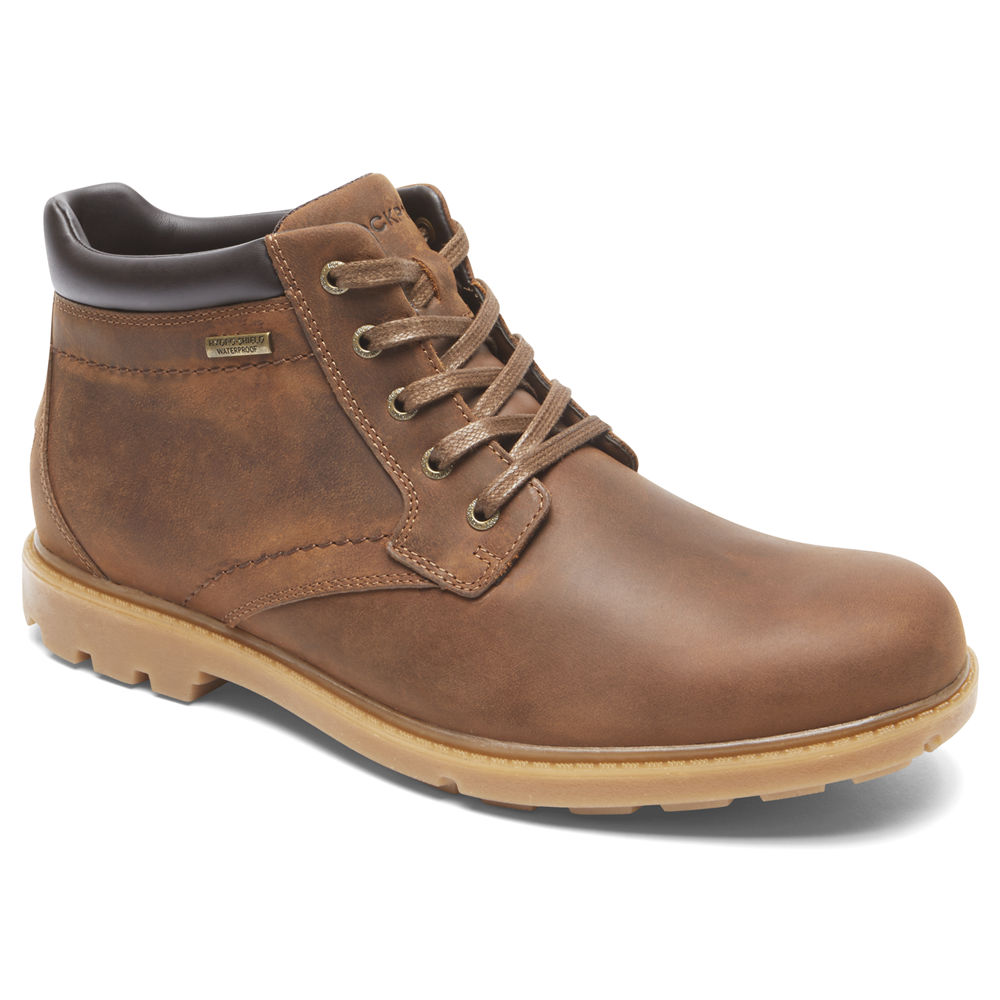 Rockport Støvler Herre Brune - Rugged Bucks Waterproof - MATU04982